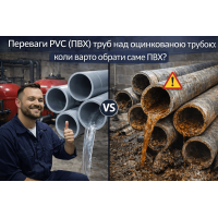 Преимущества PVC (ПВХ) труб над оцинкованной трубой: когда следует выбрать именно ПВХ?